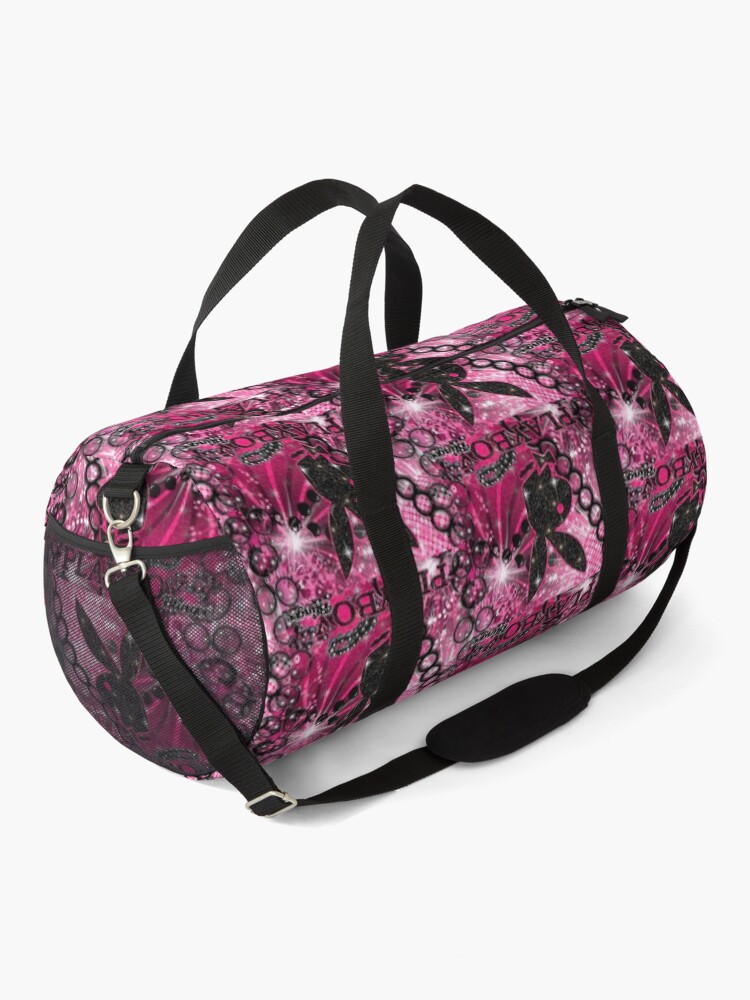 Alternate view of y2k pink bunny Duffle Bag