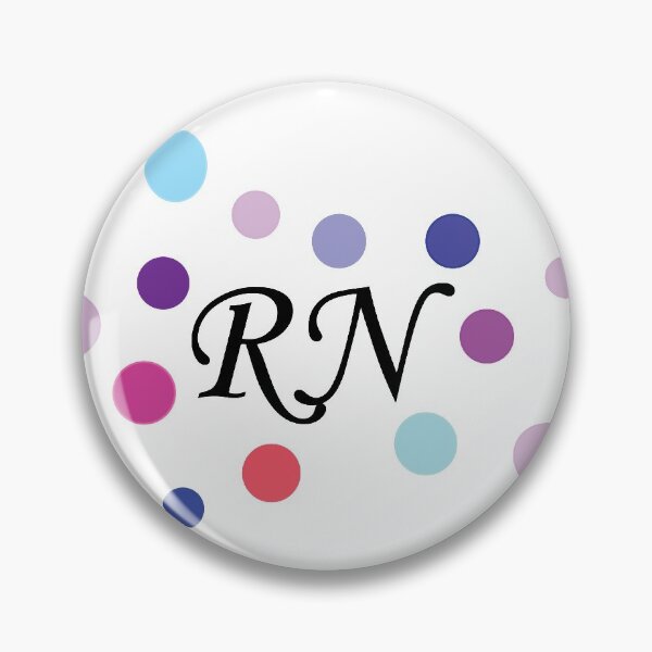 Item preview, Registered Nurse Polka Dots designed and sold by ArtsyRabbit.