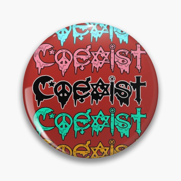 Item preview, Coexist  designed and sold by asaturnstar.