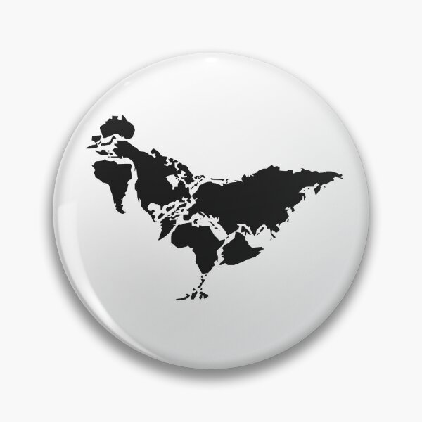 Item preview, Chicken made of all the World Countries  designed and sold by harri-19.