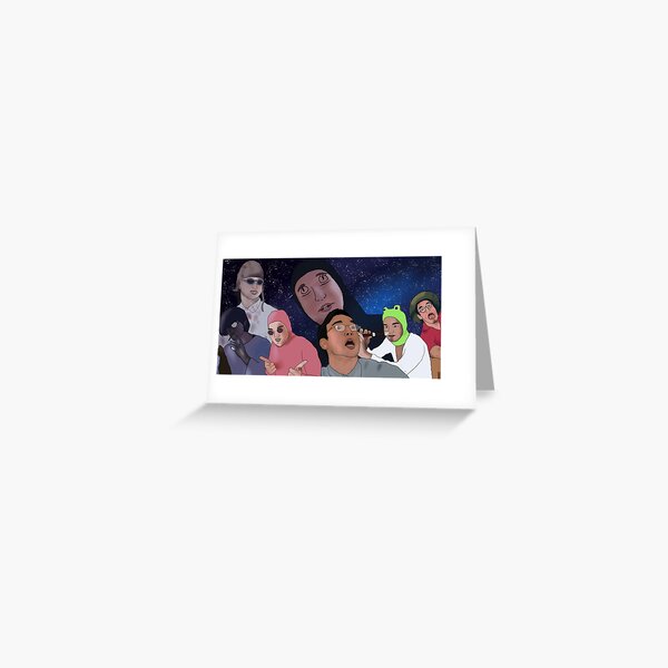 Filthy Frank Greeting Cards Redbubble - filthy frank mask roblox parkour