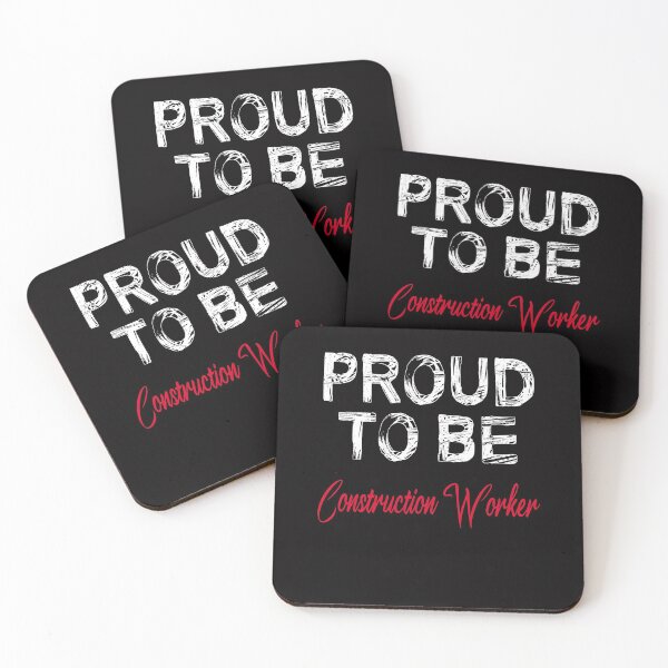 Item preview, Proud to be construction worker designed and sold by Andrea Lina.