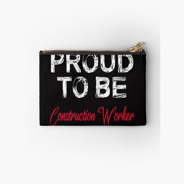 Item preview, Proud to be construction worker designed and sold by Andrea Lina.