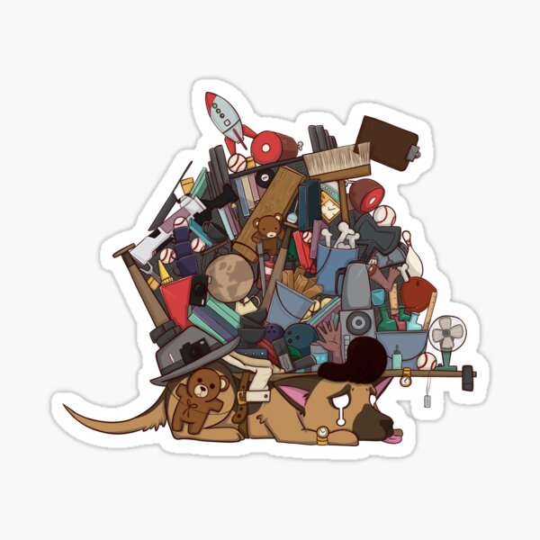 Item preview, Dogmeat Can't Carry Anymore Items designed and sold by Vivian Tsai.
