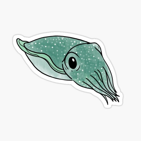 Item preview, Cute Cuttlefish designed and sold by emmaandrew.