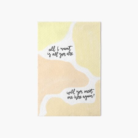 Here Again, Elevation Worship Art Board Print