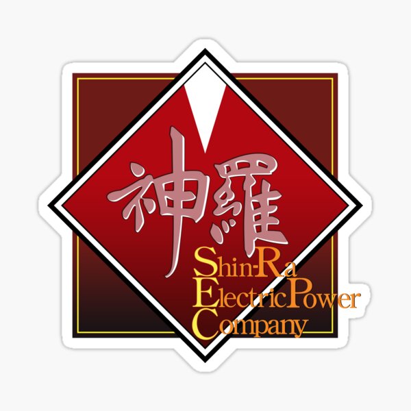 Shin-Ra Electric Power Company Sticker