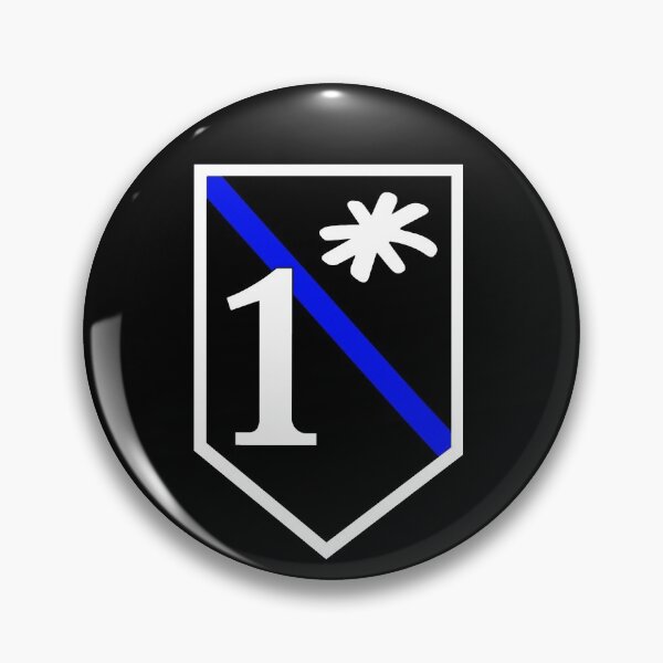 Item preview, One Asterisk-Thin Blue Line- Police designed and sold by PorcupineAndGun.