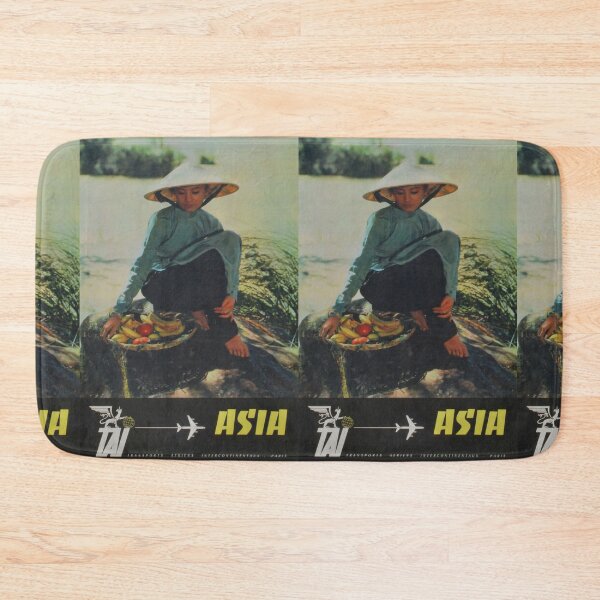Item preview, TAI Asia vintage travel poster designed and sold by stickart-marek.