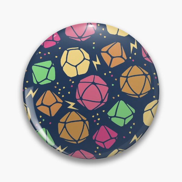 Item preview, Geeky Dice Pattern designed and sold by artlahdesigns.
