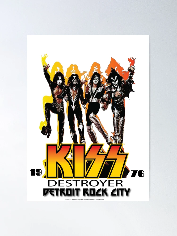 KISS 1976 DESTROYER DETROIT ROCK CITY