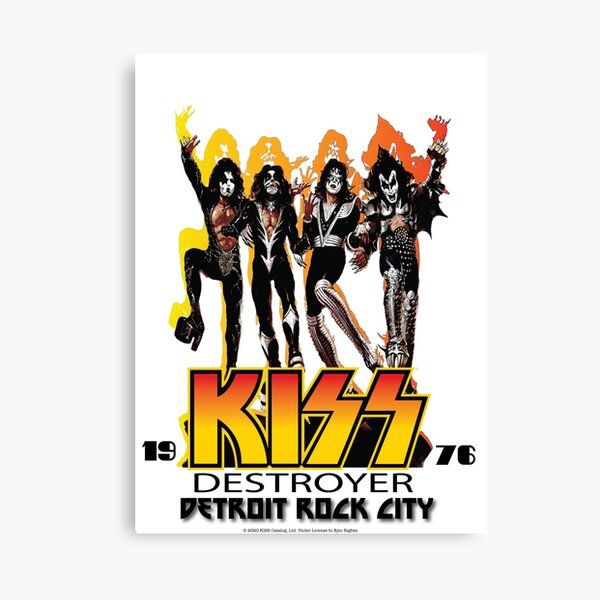 Item preview, KISS 1976 DESTROYER DETROIT ROCK CITY designed and sold by ROCK'EM SOCK'EM LOGO'S.