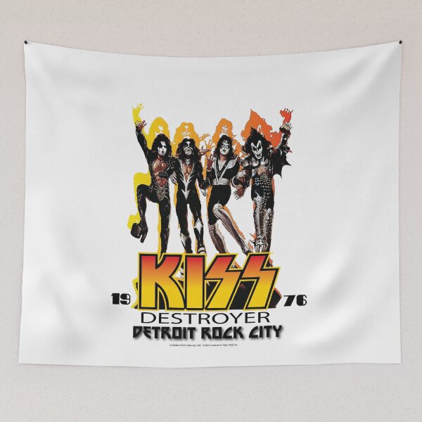 Artikelvorschau, KISS 1976 DESTROYER DETROIT ROCK CITY entworfen und verkauft von ROCK'EM SOCK'EM LOGO'S.