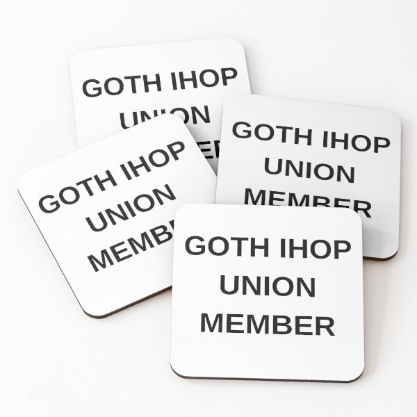 Item preview, GOTH IHOP UNION MEMBER designed and sold by Nicheslogantees.