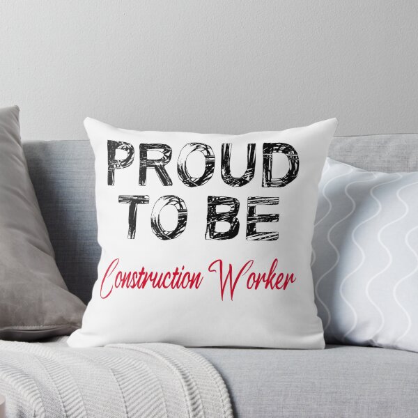 Item preview, Proud to be construction worker designed and sold by Andrea Lina.