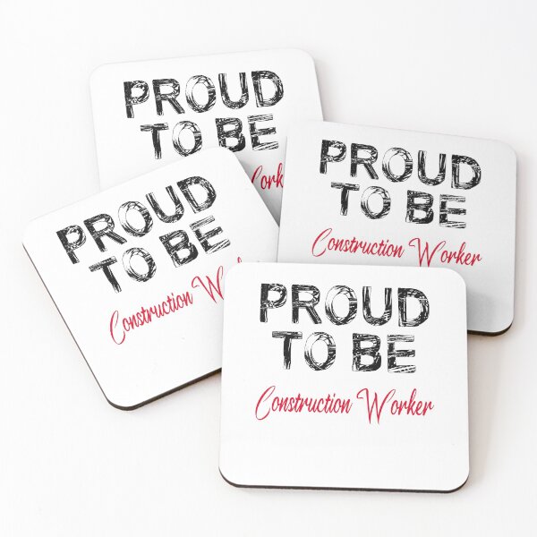 Item preview, Proud to be construction worker designed and sold by Andrea Lina.