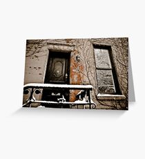 Brooklyn Doors Greeting Card