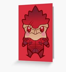 Battle master Greeting Card