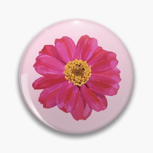Item preview, Pink Zinnia designed and sold by kraehostudio.