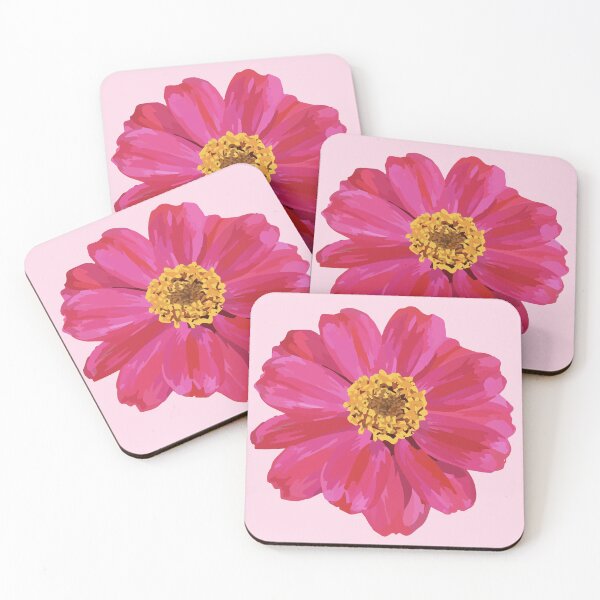 Item preview, Pink Zinnia designed and sold by kraehostudio.