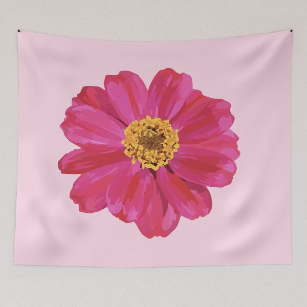 Item preview, Pink Zinnia designed and sold by kraehostudio.