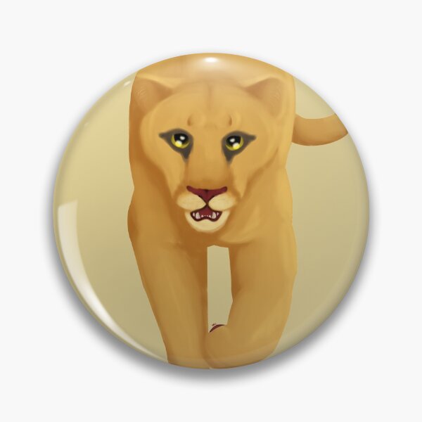 Item preview, Cougar (Savannah Yellow) designed and sold by IgniteWithin.