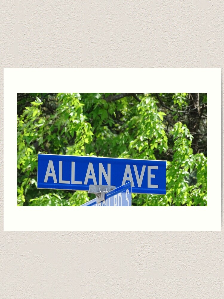 Alternate view of Allan Art Print