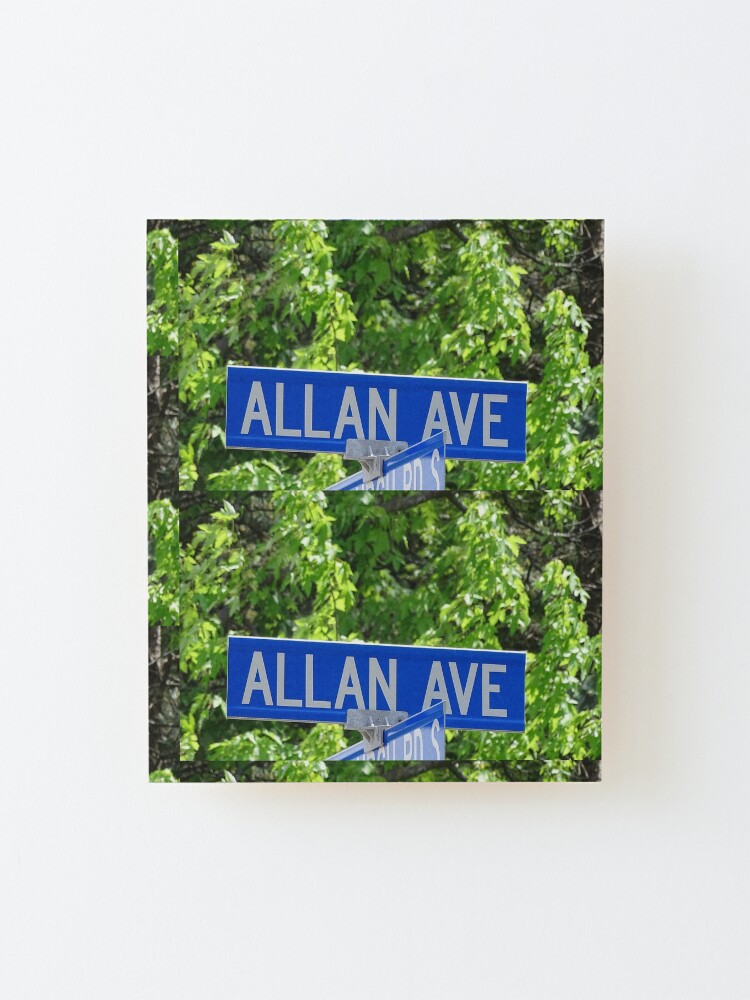 Alternate view of Allan Mounted Print
