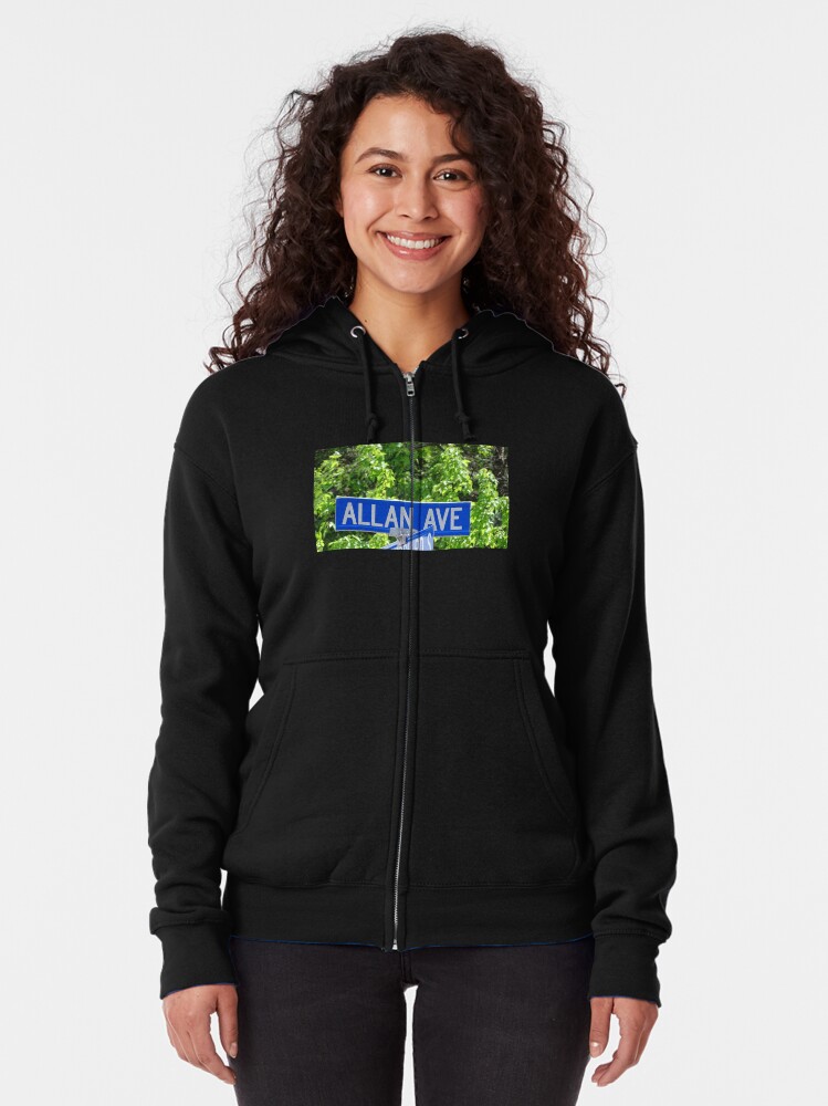 Alternate view of Allan Zipped Hoodie