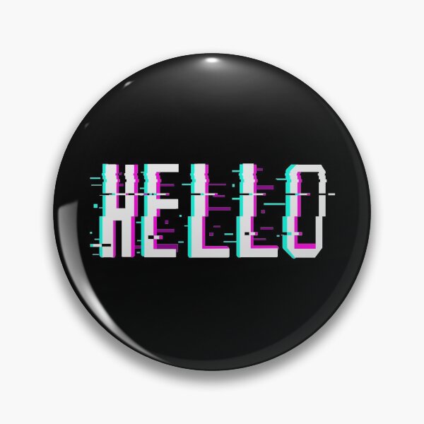 Item preview, Hello Glitch designed and sold by BrandyMari.
