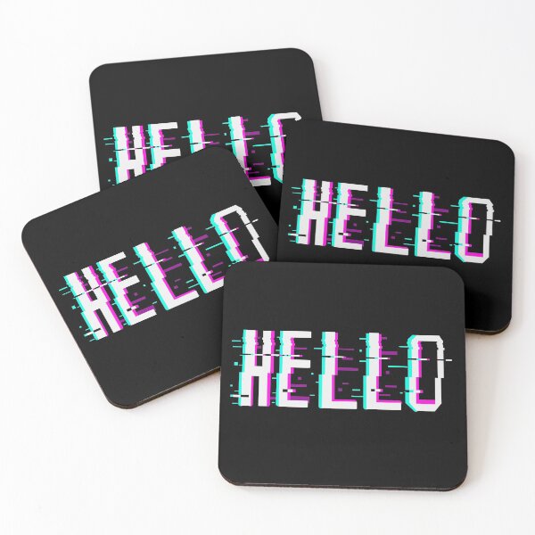 Item preview, Hello Glitch designed and sold by BrandyMari.