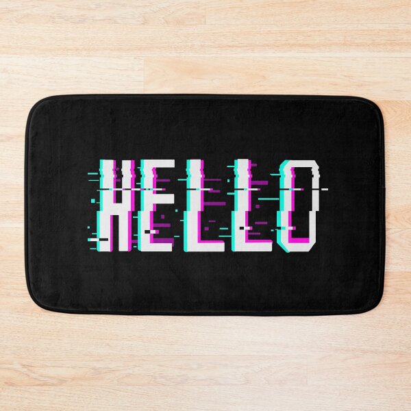 Item preview, Hello Glitch designed and sold by BrandyMari.
