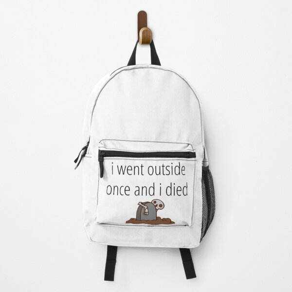 Item preview, i went outside once and i died designed and sold by Martin-bivert.