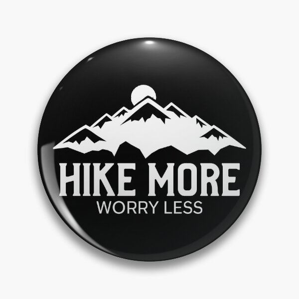 Item preview, Hike More, Worry Less, Adventure, Outdoors designed and sold by cayasmj.