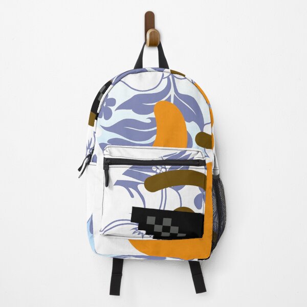 Item preview, Cool Floral Thinking Emoji - Blue designed and sold by Edixo.