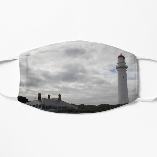 Dramatic Lighthouse on Hill Mask