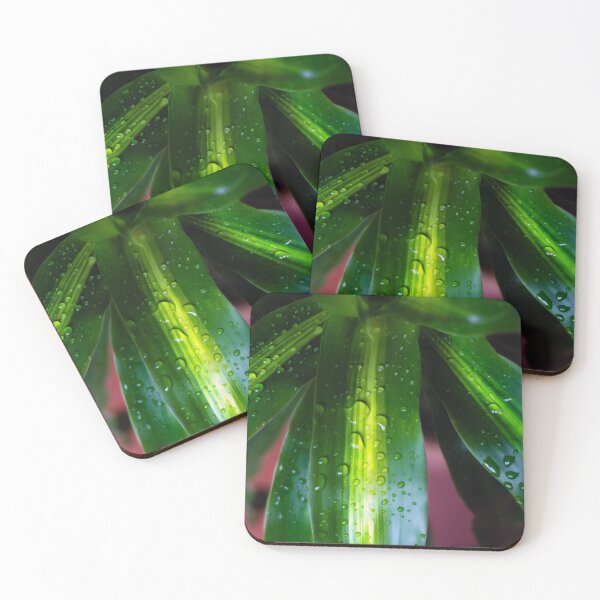 Item preview,  water drops on green plant designed and sold by ricobarinas.