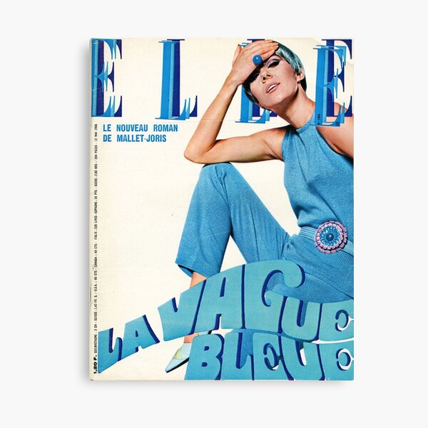 Elle Magazine Impression sur toile