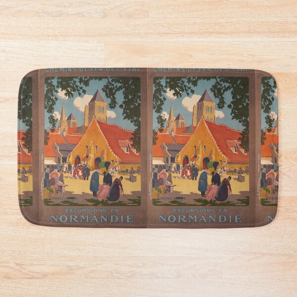 Item preview, ETAT Excursions en Normandie vintage travel poster designed and sold by stickart-marek.