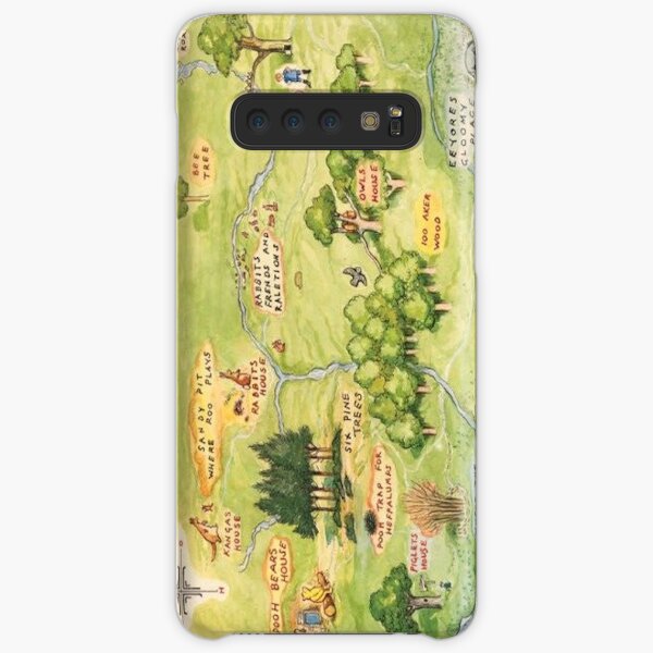 Carte des bois de cent acres Coque rigide Samsung Galaxy