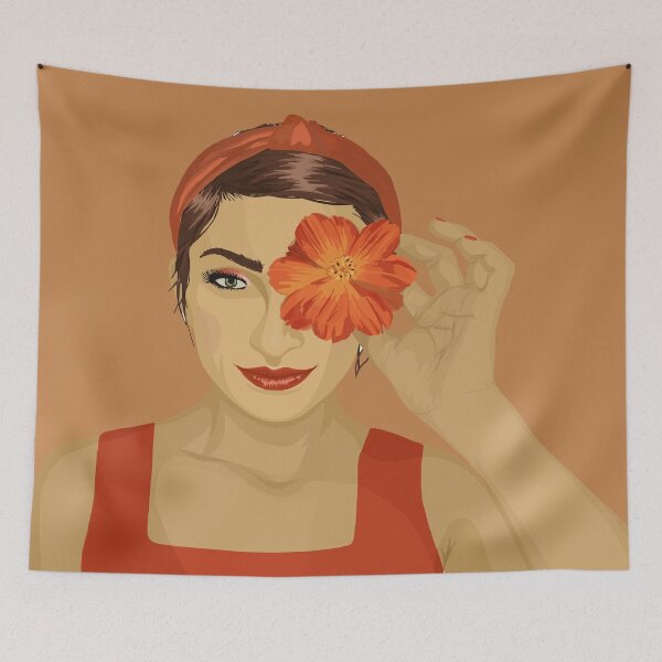 Item preview, Orange Cosmos designed and sold by kraehostudio.