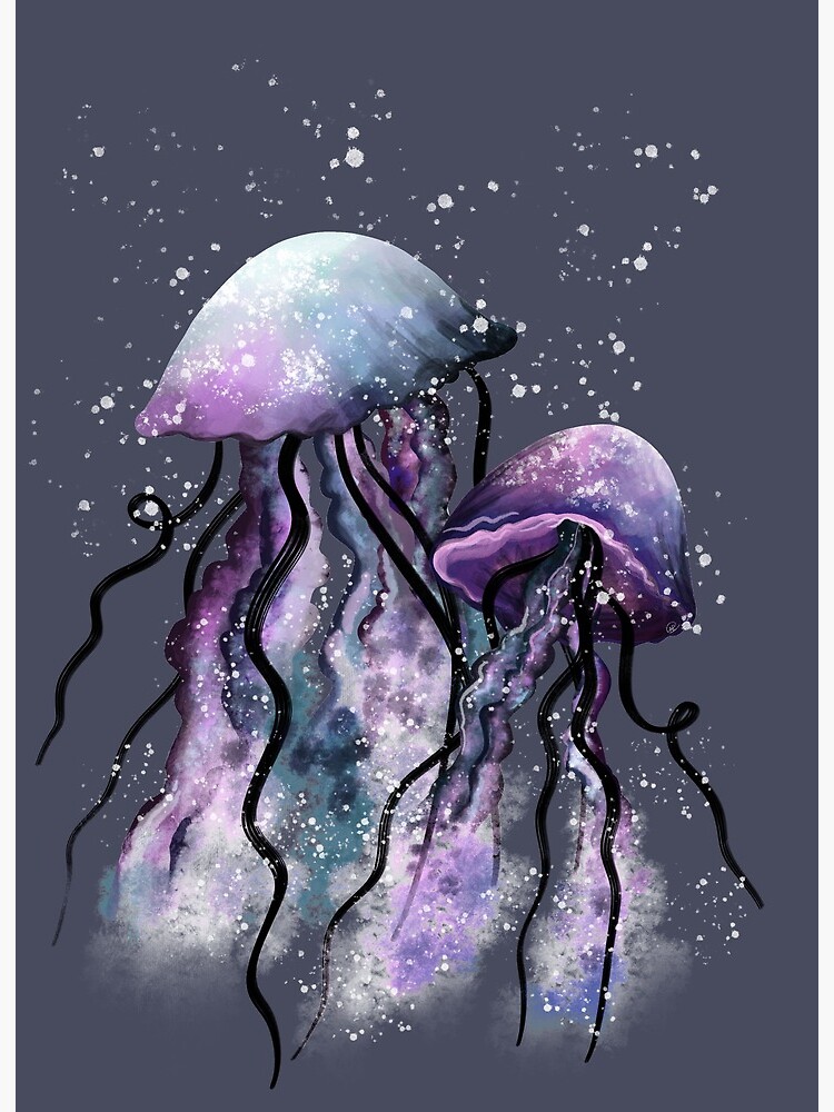 Moon Jelly Splatter