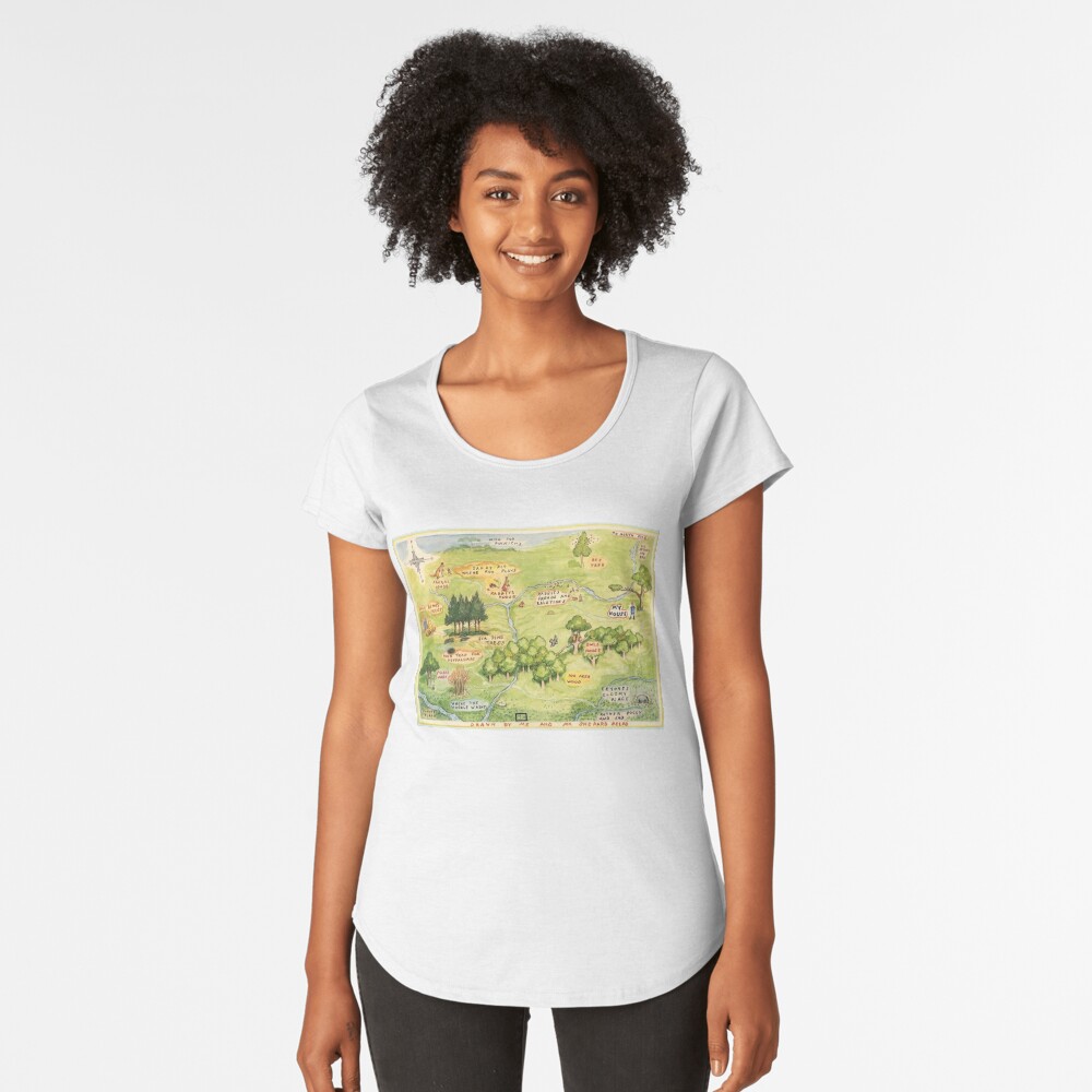 Item preview, Premium Scoop T-Shirt designed and sold by FaithC340.