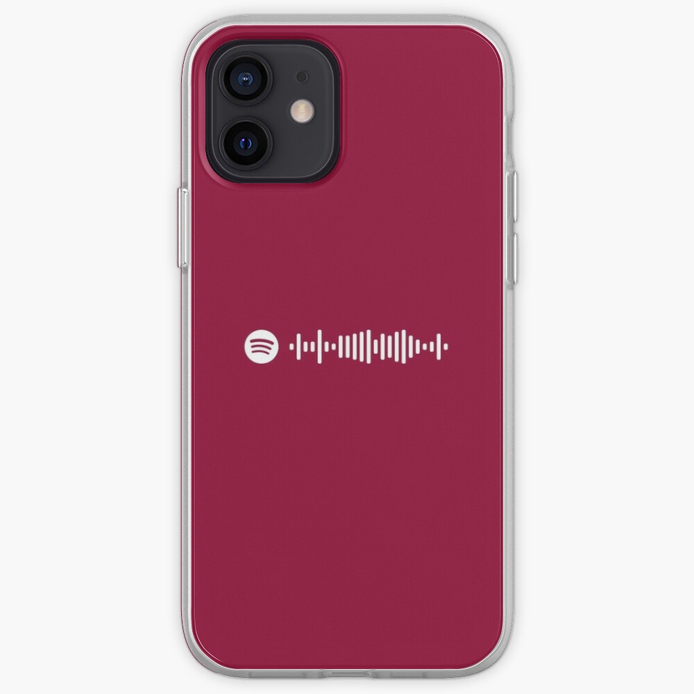 Girl In Red I Wanna Be Your Girlfriend Song Spotify Scan Code Iphone Case Cover By Melluminati Redbubble