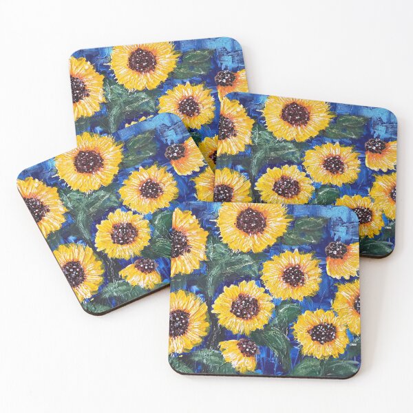 Item preview, Sunflowers and Blue Skies designed and sold by LivingArtBrenda.