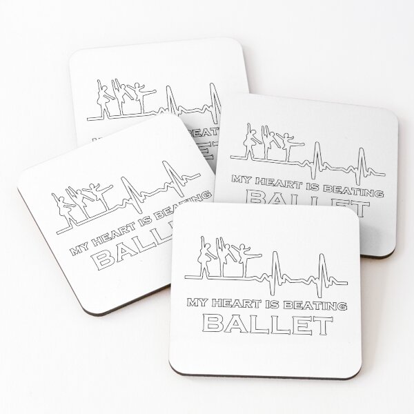 Item preview, Ballet heartbeat designed and sold by Catsloversdotme.