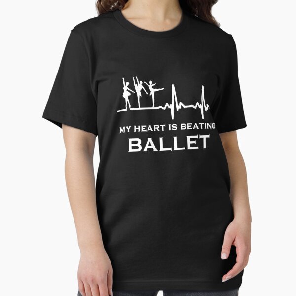 Item preview, Ballet heartbeat designed and sold by Catsloversdotme.