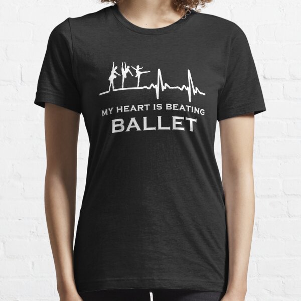 Item preview, Ballet heartbeat designed and sold by Catsloversdotme.