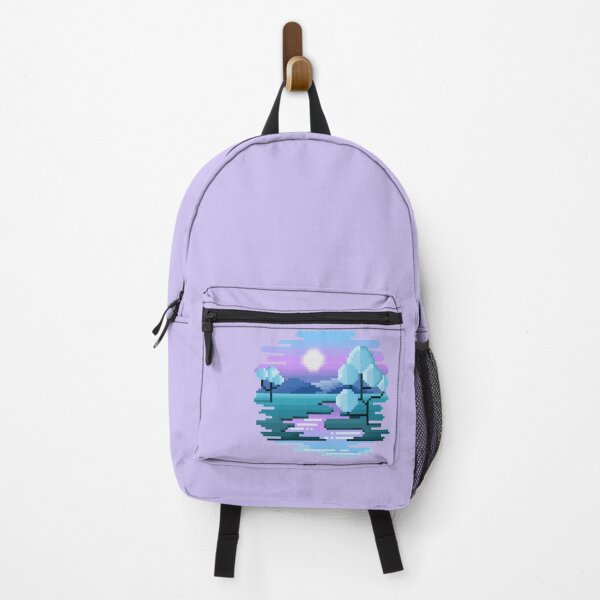Item preview, Pixelated Sunrise River designed and sold by HopeDetour.