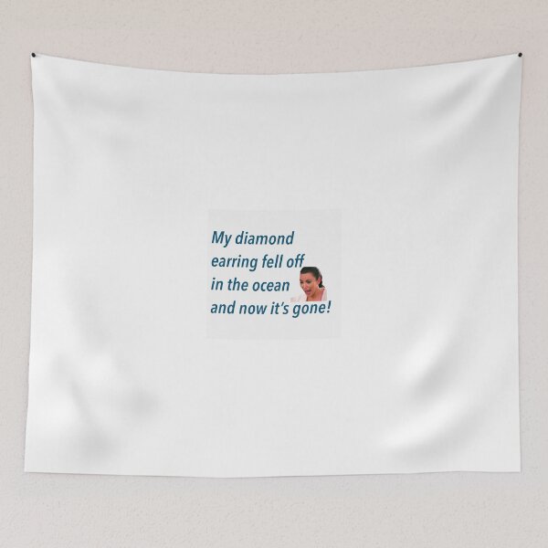 Item preview, My diamond earring fell off in the ocean Kim kardashian  designed and sold by Haya20.